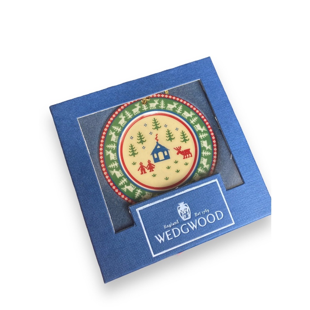 Rare vintage Wedgwood‎ Nordica Edition 1 ornament